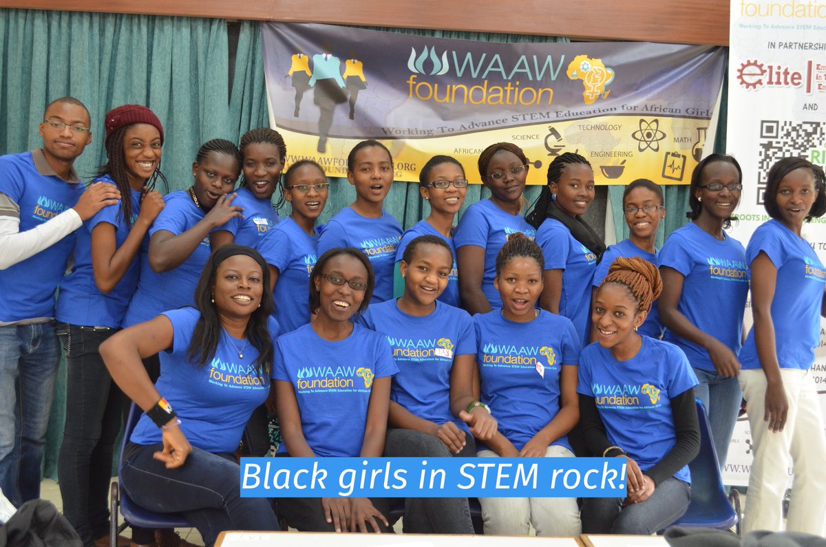 WAAW_Foundation's tweet photo. “Accept it… Black women and Black girls in STEM rock on a phenomenal level!”
― Stephanie Lahart
#waawfoundation #blackgirls #celebrateblackgirlhood #africangirl #girlsinstem #girlswhocode #codingforkids #stemcamp #stemeducation #celebratingwomeninstem https://t.co/caKbG0Enm6