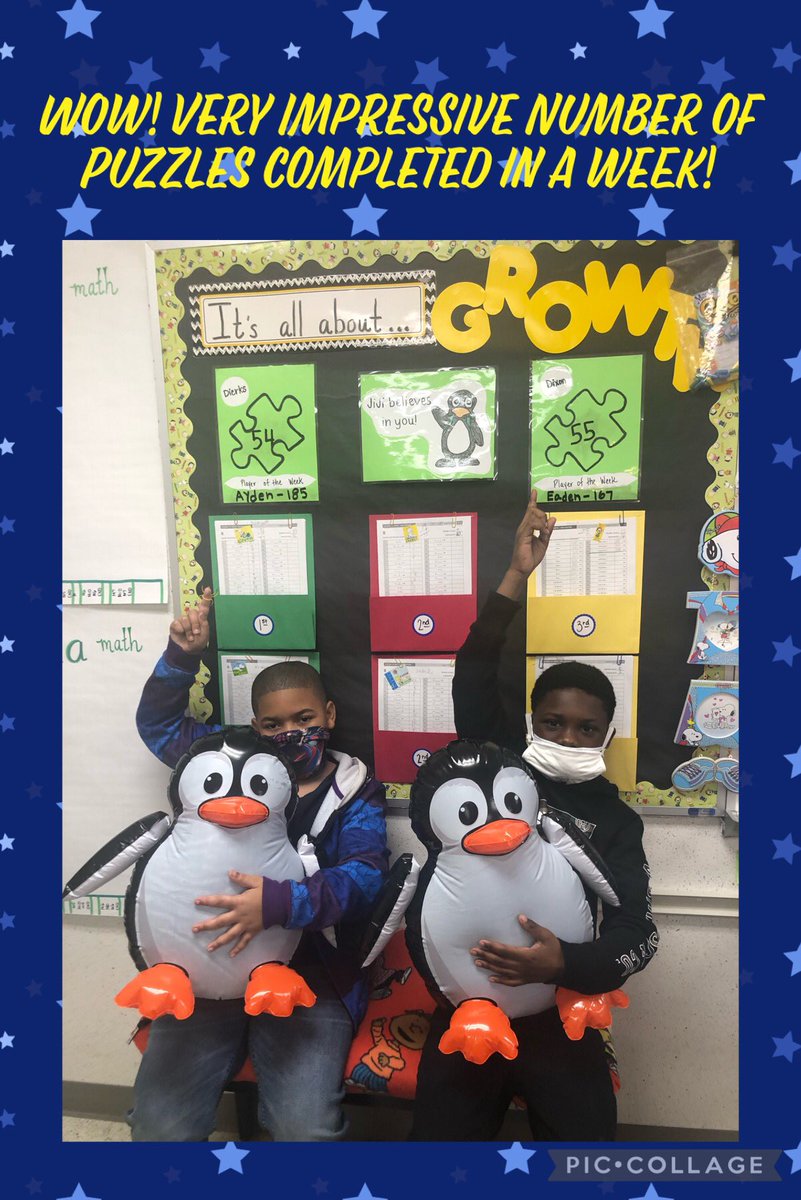 KariDierks's tweet photo. Congratulations to Camp Snoopyโs top puzzle getter from last week. ๐ ๐ These mathematicians enjoyed being a teacher assistant with JiJi by their side. #puzzleup ๐งฉ @STMath ๐ง @GreenspointAISD ๐ฆ #proudteacher ๐ https://t.co/tr0ZeZD25g