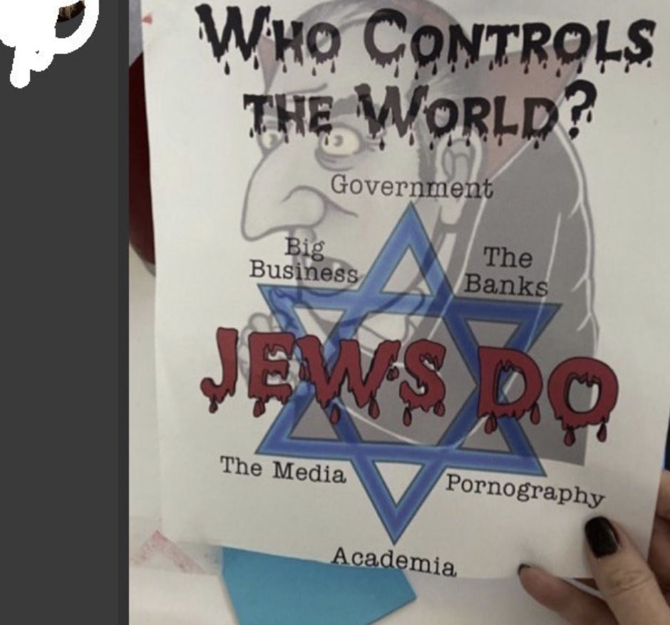 TZimelman's tweet photo. As a Jewish girl on the ASU campus I do not feel safe whatsoever. This Antisemtic propaganda needs to be stopped right now. I love ASU, but I am scared to be myself. #ASUTwitter #Antisemitism #Stop #disgusting https://t.co/kqPLGNJ0BS