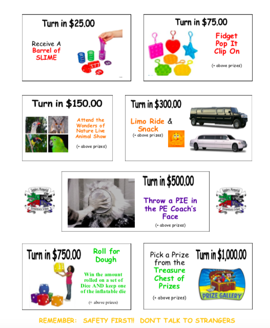 Game of Houses: The Read-a-Thon. Your child will come home with a flyer today on how you and your child can help raise money for Sanders Memorial Elementary. Thank you for your help! Thank you again for your support and let's raise some funds for our school while reading!