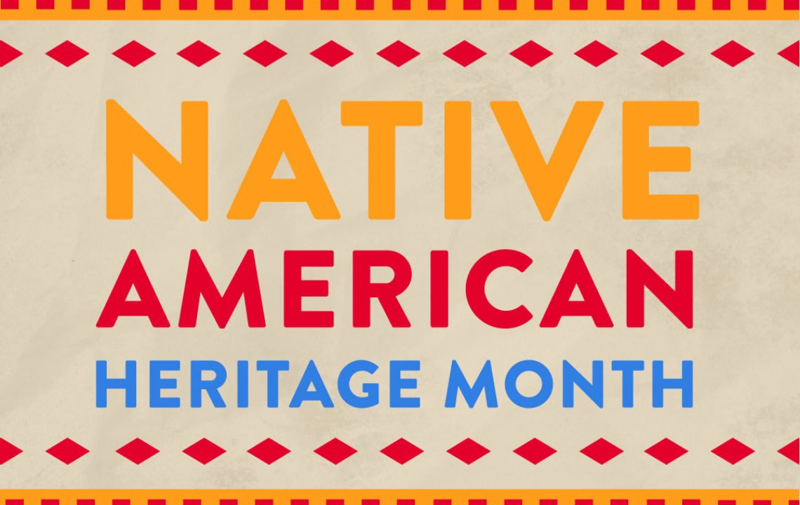 whsnas's tweet photo. Happy Native American Heritage Month Everyone!!! https://t.co/iRHmy1yeAv