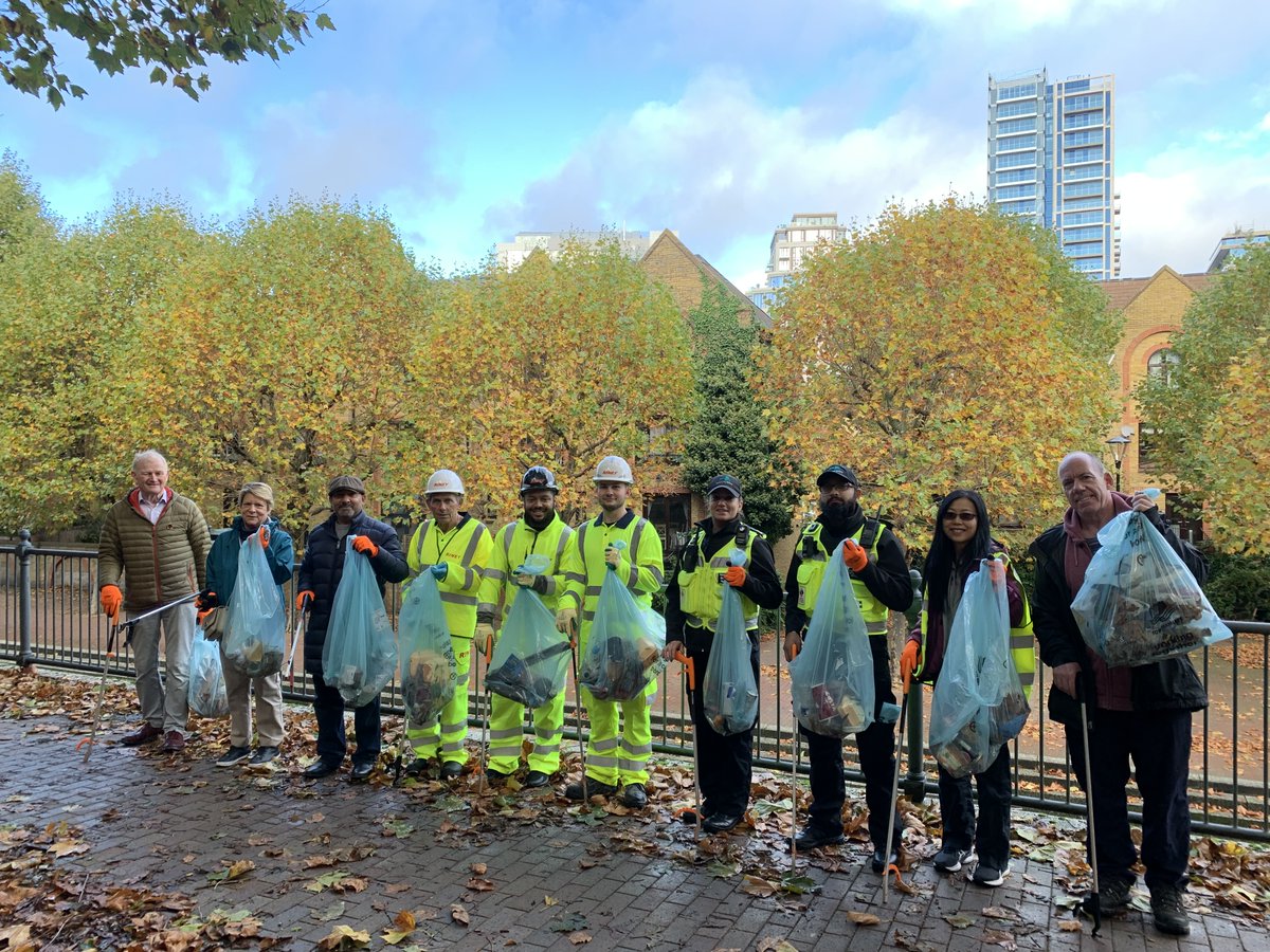 Last Saturday, Our Tower Hamlets team volunteered in the Big Clean Up, a fantastic initiative driven by the <a href="/TowerHamletsNow/">Tower Hamlets Council</a>. Our team helped clean and clear local areas. We will be volunteering again soon so please look out for future updates.