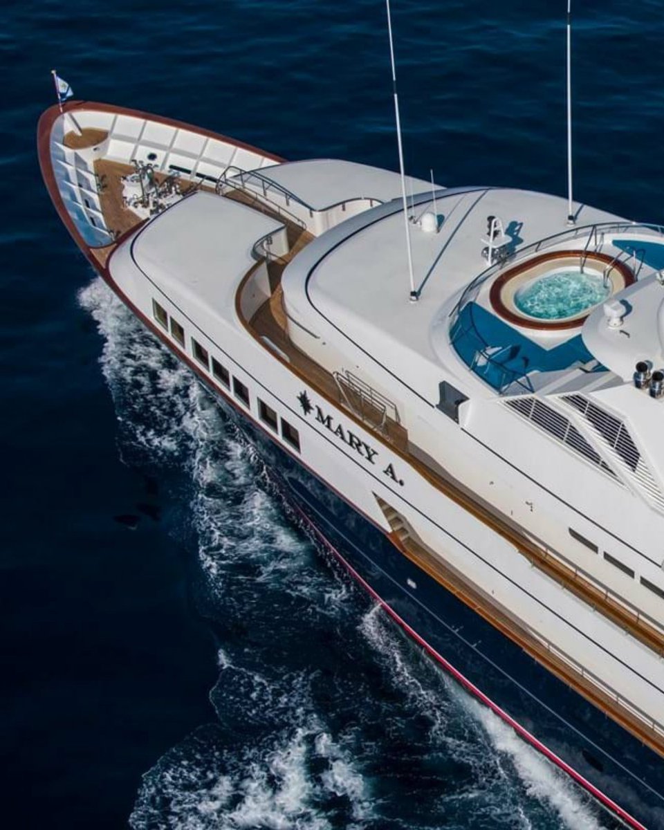 FraserYachts's tweet photo. ‼️ SOLD ‼️ We are pleased to announce the sale of 47m/155’ MARY A built by @Feadship in 2001 to a De Voogt design.

Congrats to all involved!

👉 For more info, click the link below.

https://t.co/qUsW1hC0Kh

#yachting #yacht #yachts #superyachts https://t.co/zimTEKbouw