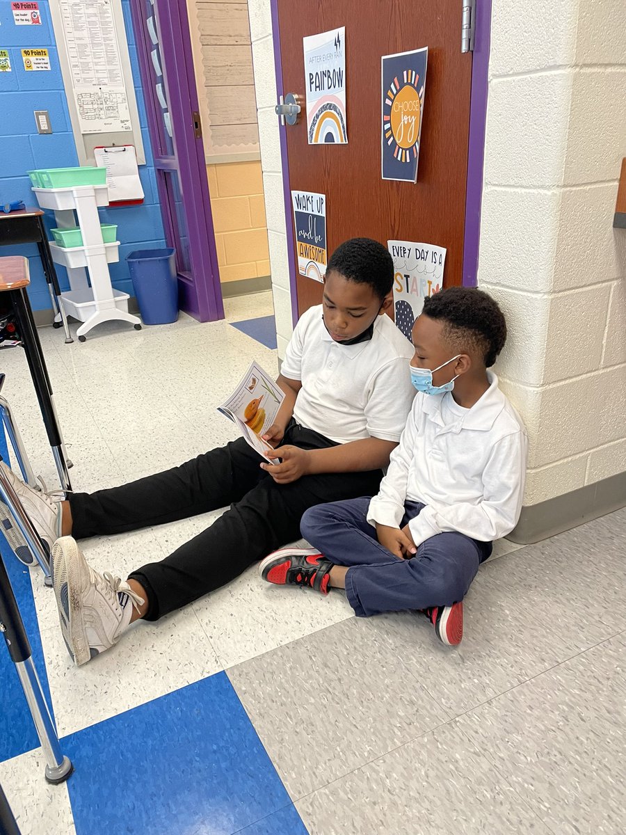 MsMedinaaaa's tweet photo. Our first day of “Reading Buddies” between 2nd &amp; 7th grade was a success! ALL of the kids were so happy and engaged😊 @MsPieroth @crest_5 @CDavis_BOLA @erin_thorne4 @APDavidArroyo https://t.co/e6NOtHnHjQ