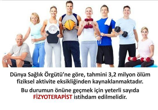 Her alanda rehabilitasyonda yer almaya hazırız <a href="/drfahrettinkoca/">Dr. Fahrettin Koca</a> <a href="/saglikbakanligi/">T.C. Sağlık Bakanlığı</a> <a href="/RTErdogan/">Recep Tayyip Erdoğan</a>
Fizyoterapistler AdilAtansın