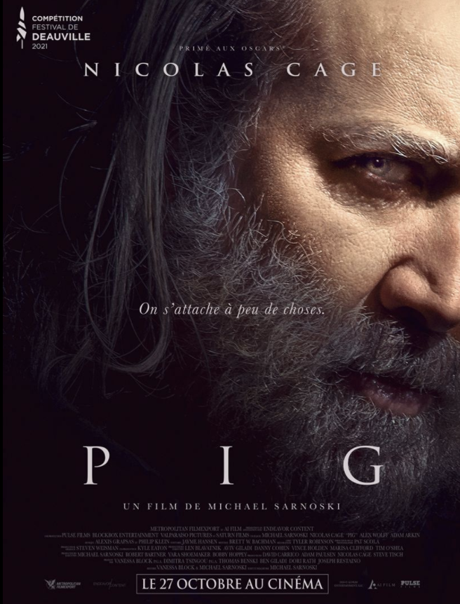 CINETOC1's tweet photo. #pig avec #NicolasCage
Vrai coup de ❤️ que je recommande d'aller voir!!
Film absolument bluffant, sans rapport au type de film que la BA laisse supposer.
Cage est étonnant de pudeur, de sensibilité, d'humanisme dans ce rôle d'écorché vif et sert un scénario superbement maîtrisé. https://t.co/o3Kc6ijsCo