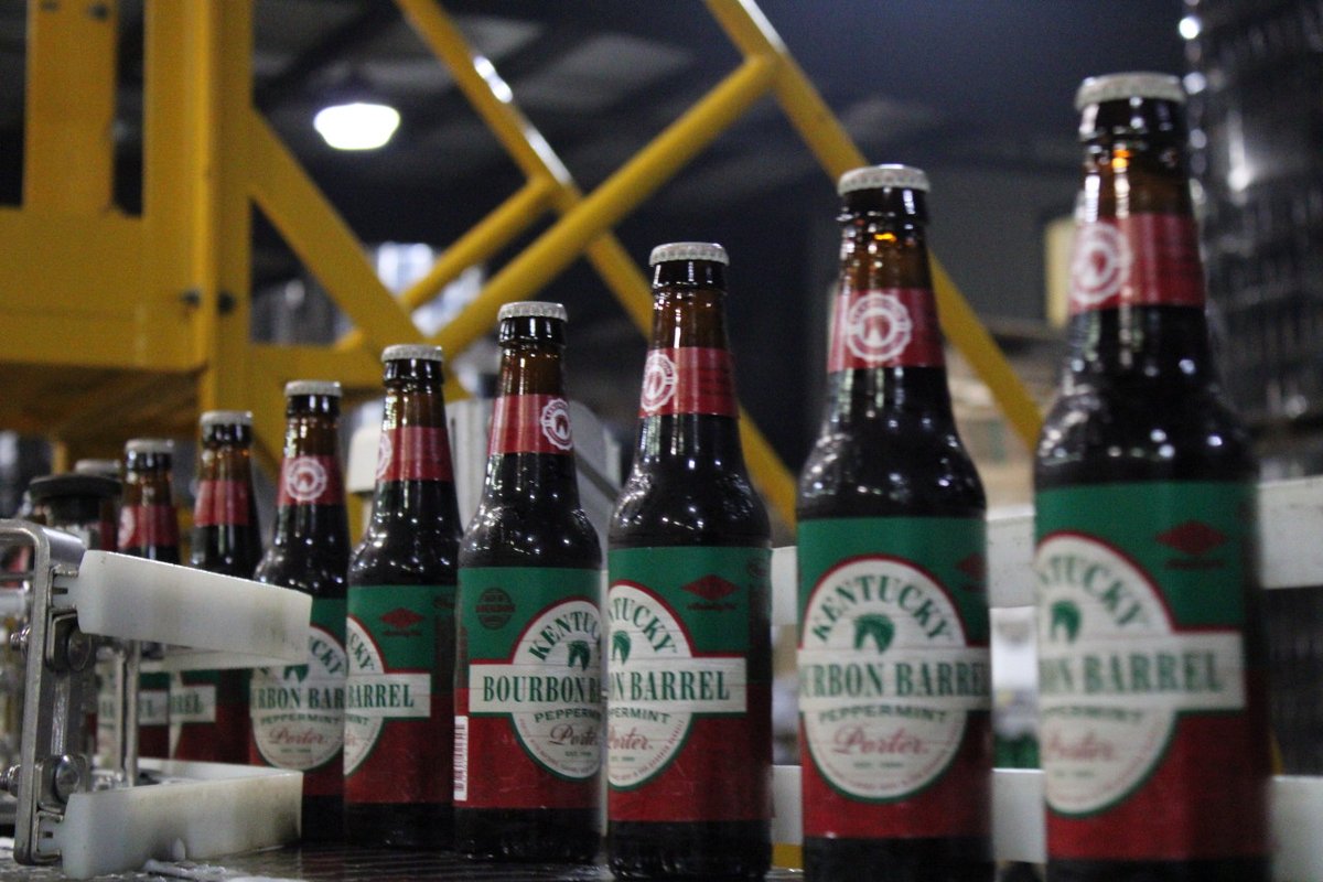 LexBrewingCo's tweet photo. It’s time to ramp up the production of #PeppermintPorter for the holidays! https://t.co/a6CReU4L6H