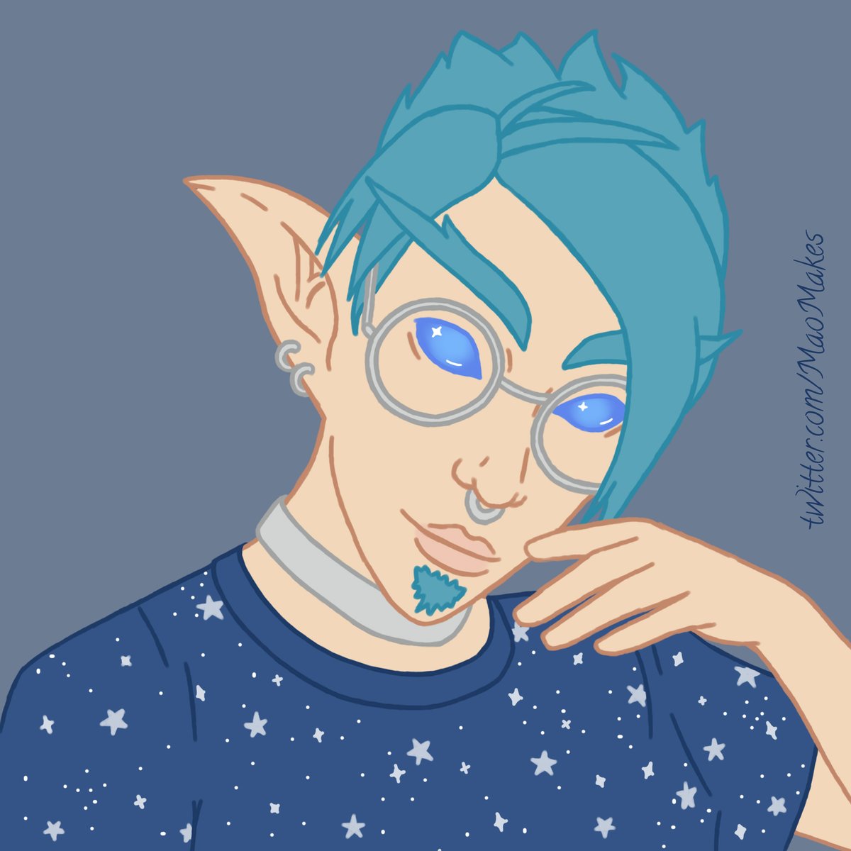 MaoMakes's tweet photo. Day 2! I think I'm going to stick to digital media, I hated how yesterdays piece came out... I suppose this counts for both days too! โญ๏ธ๐
(Also just saw this says 2019 but oh well aaaaaaaaaaa)
#Nelfember #Warcraft #ArtPromt #ArtistOnTwitter https://t.co/GVIzNsNVKT