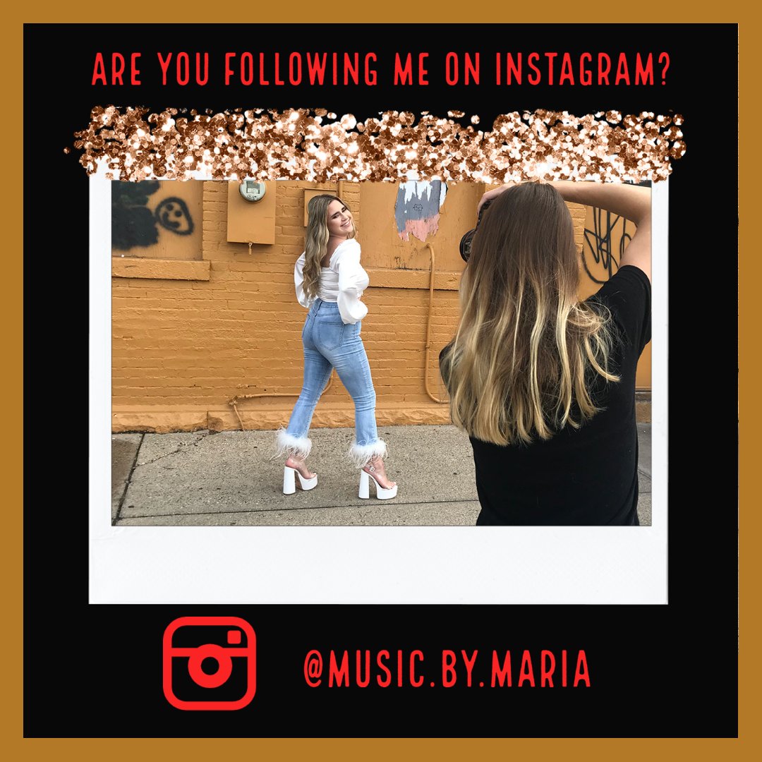 music_by_maria's tweet image. Hey y&apos;all! Are you following me on IG? 😊
#thanksforfollowing #instagram #singer #songwriter