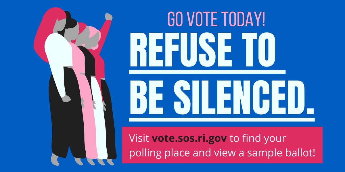 Is it your Election Day? Visit vote.sos.ri.gov to find your polling place and view a sample ballot. 
Central Falls: Special Election
District 3 (Providence): Special Election
Portsmouth: Special Election
District 6 (Pawtucket): Special Election Primary (Election Dec. 7)
