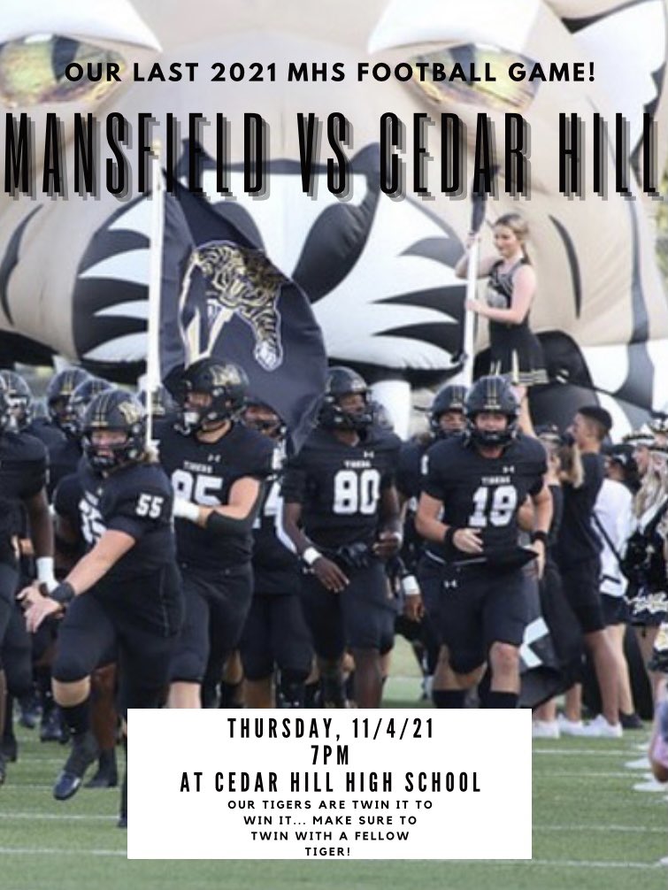 The last game of the season!! Go tigers🐯