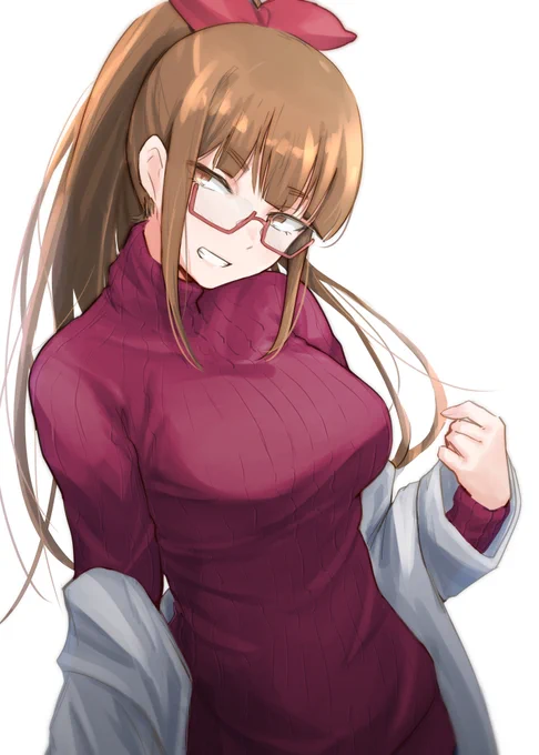寒くなってきたので成人池袋晶葉ちゃんを描いても良い 