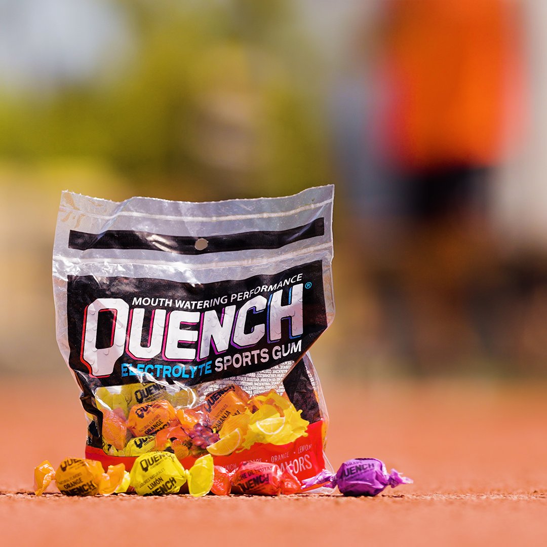 #QuenchGum, so good you'll crave more to perform more! 🤤 🤤 #QuenchMoment  #training #fitness #sports #performancefuel #athlete #getafterit #eliteathlete #gum #run #electrolytes #workoutessential #chewsbetter #gumwithbenefits #beatyesterday #chewinggum ##halloween #trackandfield