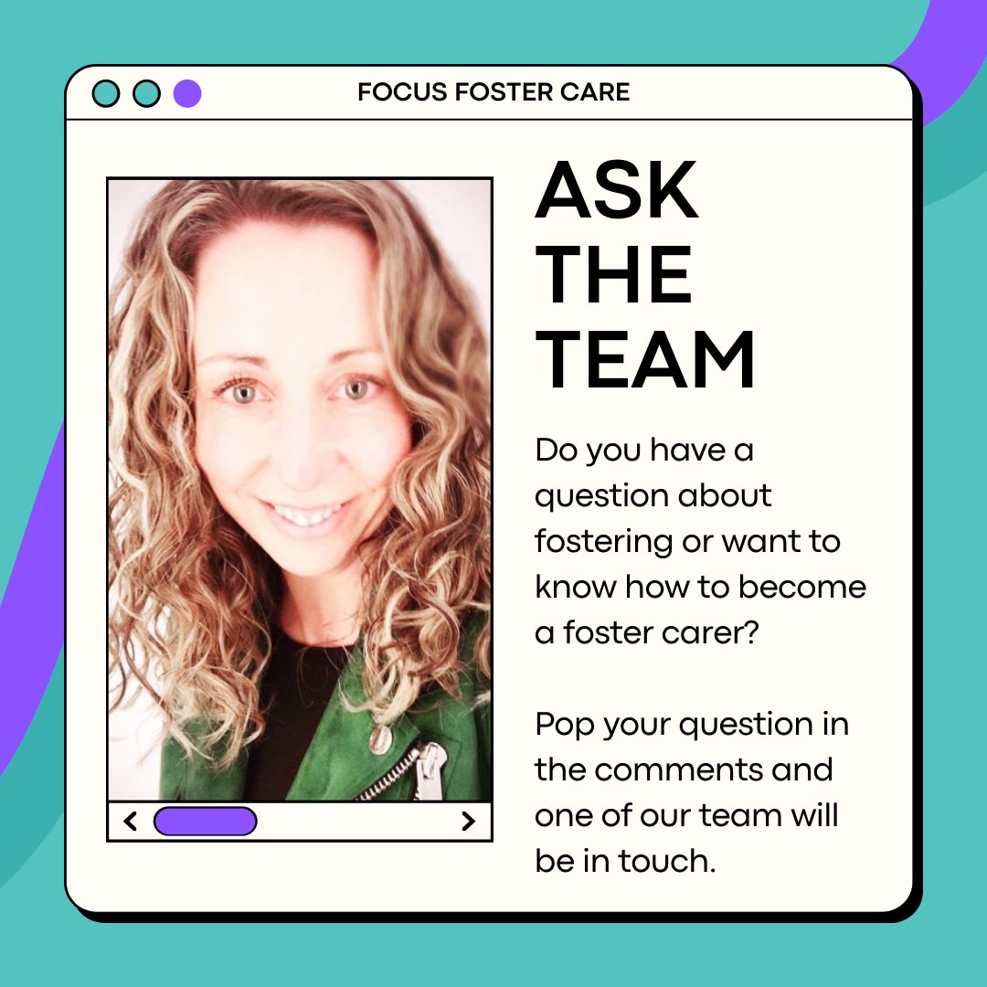 Have a burning question about becoming a foster carer? 

Our team are here with all the answers.

Tweet us your question and we’ll get back to you ASAP! 

#Fostering #foster