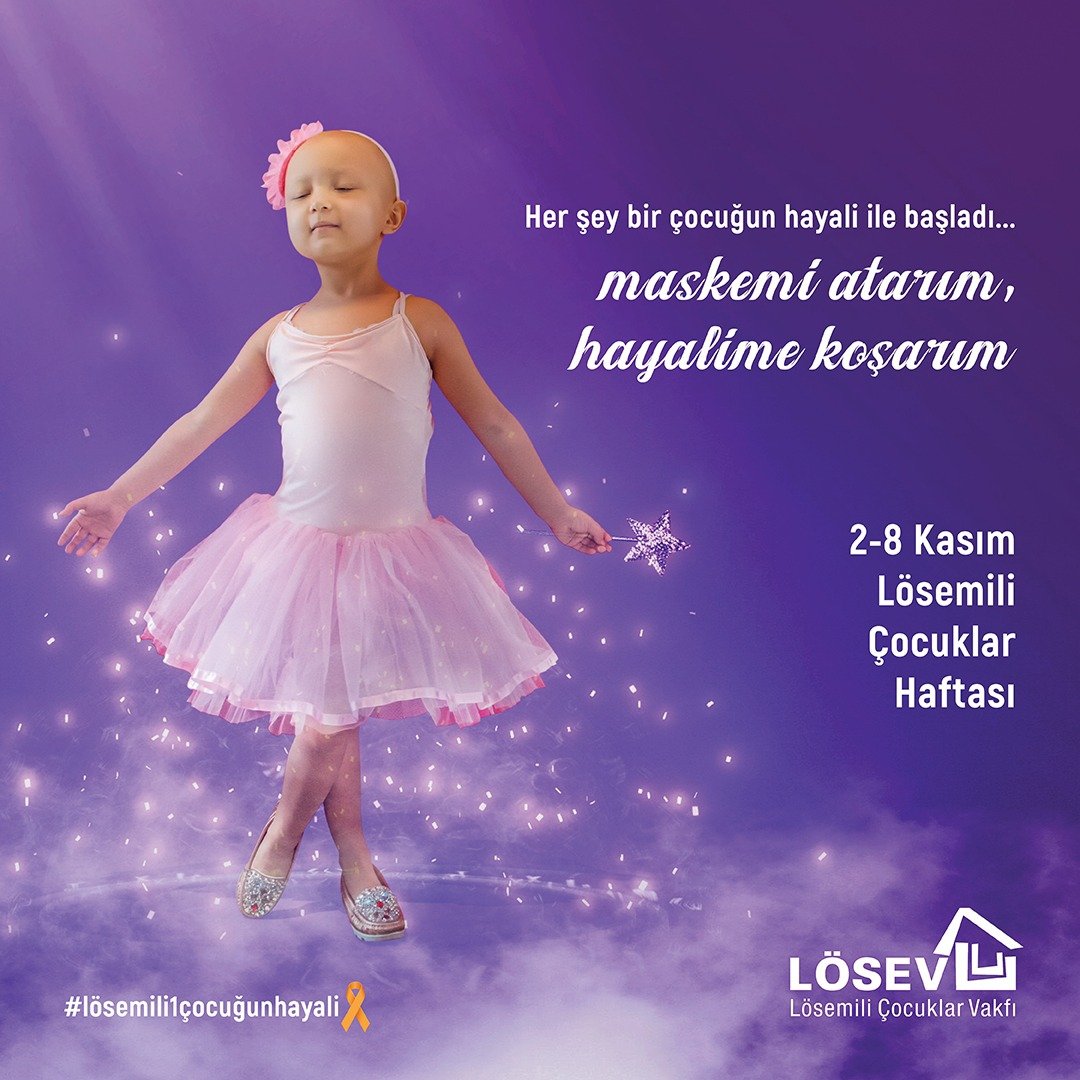Her şey bir çocuğun hayali ile başladı...
2-8 Kasım lösemili çocuklar haftası kutlu olsunn 🧡🧡
#lösemili1çocuğunhayali
<a href="/losev1998/">LÖSEV</a>