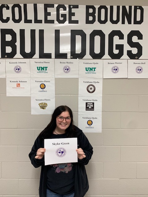 palmer_hs's tweet photo. Congratulations to Skyler Green for being accepted to @TarletonState https://t.co/dPc5hgp34e