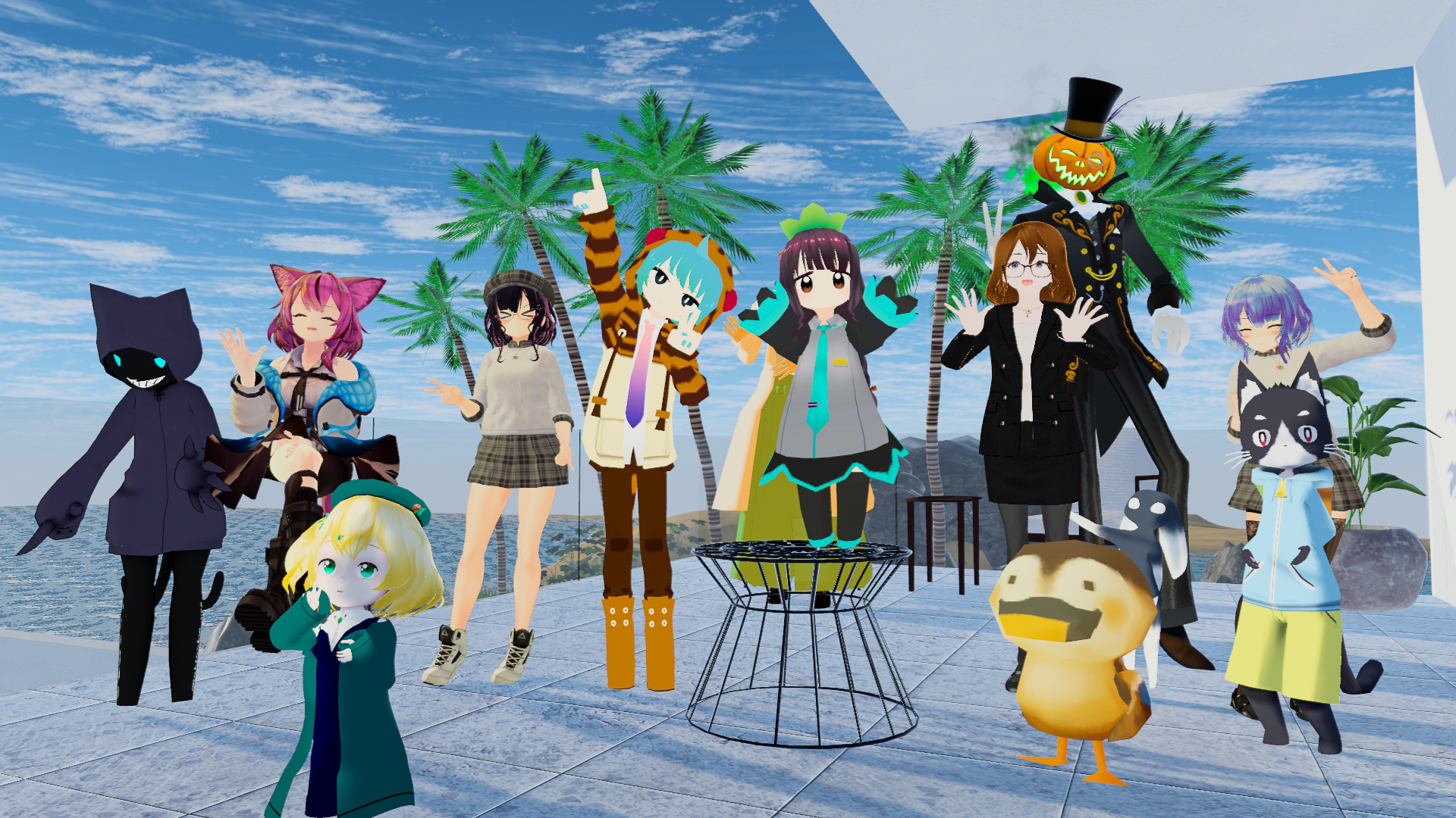 パッキー軍曹 ママパパゆるふわ の集合写真久々に間に合いました 地場でモーション感知はロマン かっこいいポーズのつちのこさんとよくいるパパ3人衆 おニューのもんでぃーさん T Co Qgov1qwp8j Twitter