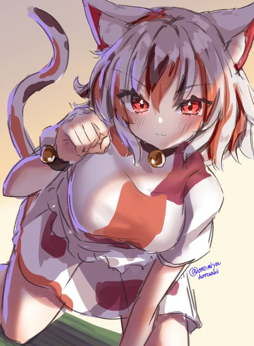 豪徳寺ミケ🔰
#深夜の真剣お絵描き60分一本勝負 