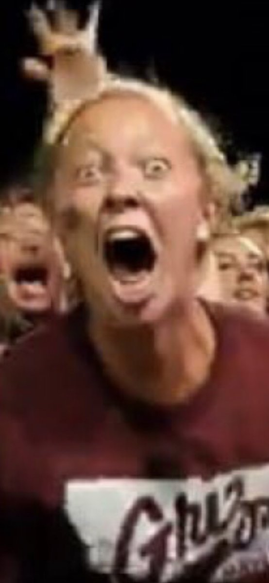 begger_12's tweet photo. My excitement level when I hear @CollegeGameDay might come to Missoula for #BrawloftheWild21 ‼️🤩🐻❤️😈🏈🏆 I can promise you Griz Nation &amp; the entire state of Montana will show up &amp; put on an unforgettable show!!!! #GrizOnGameDay #GrizNation @MontanaGrizFB @UMGRIZZLIES https://t.co/JJ6I8G8Gq9