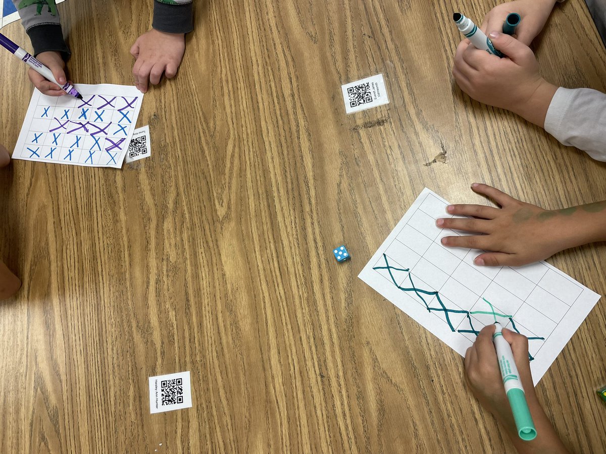 sophieminieri's tweet photo. This week’s math centers: build the number, practice writing numbers, “ocupando territorio” game and count the leaves! #math #MsMinierisClass https://t.co/e0u3oFMUFE