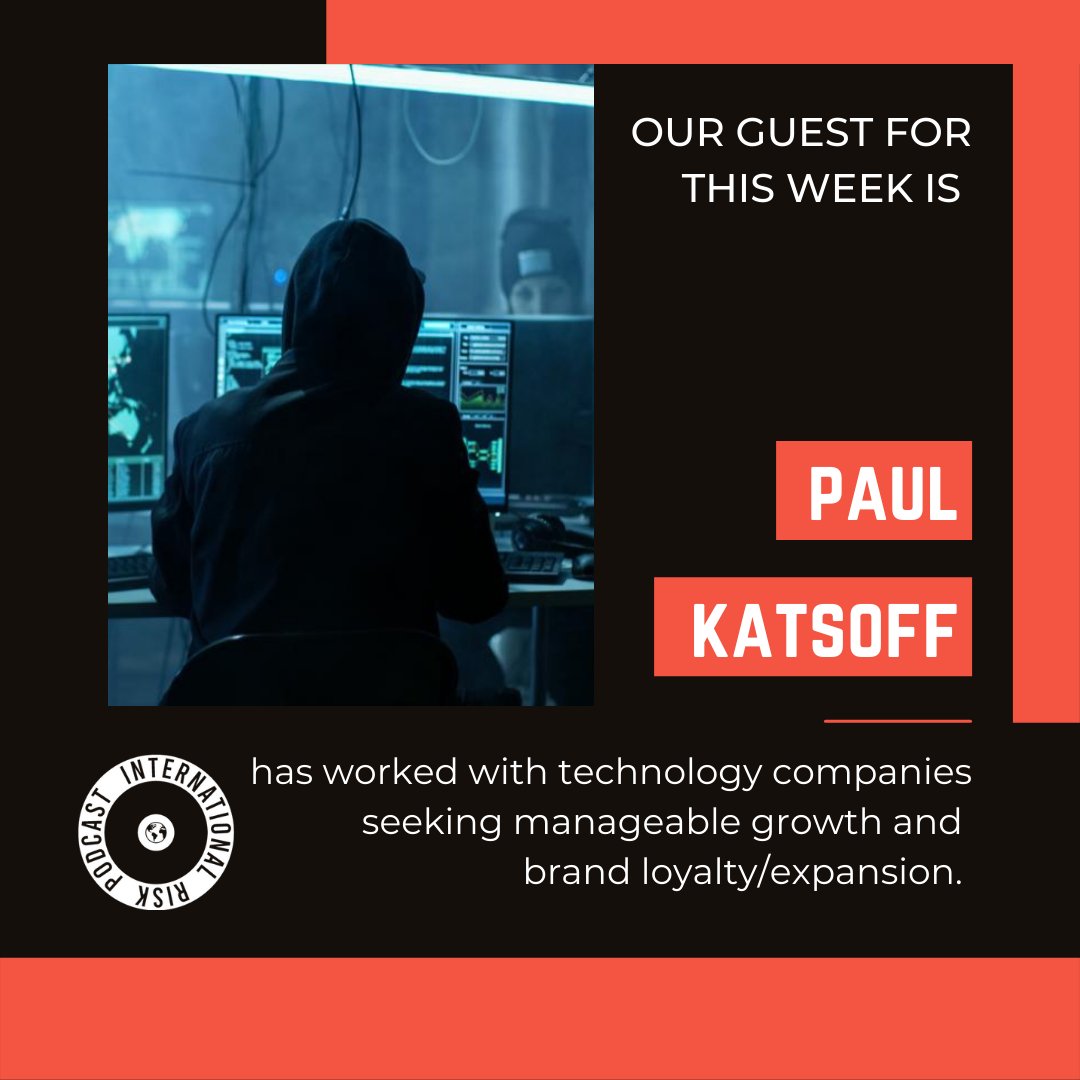 Our guest for this week is Paul Katsoff 💻

You can listen to the episode on your favourite
streaming service or by clicking the link in our bio 📻

#risk #motivation #podcastshow #interview 
#spotifypodcast #tech #security #technology #IT #softwaredev #vpn