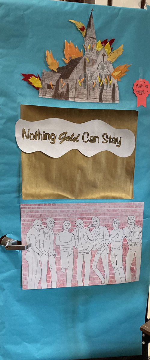 Our 6th grade door decoration contest! <a href="/tobyshepherd/">Toby Shepherd</a> @ARiquetti @sheehanconorm <a href="/DanMcGowan/">Dan McGowan</a>