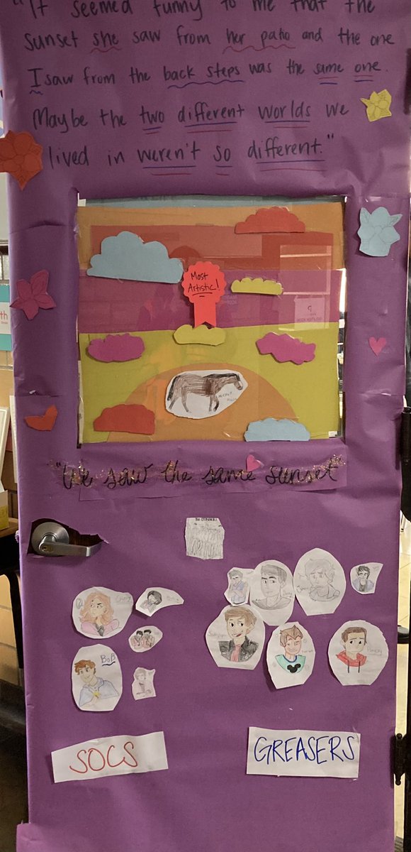 pvdprep's tweet photo. Our 6th grade door decoration contest! @tobyshepherd @ARiquetti @sheehanconorm @DanMcGowan https://t.co/YvXVsqnkrZ