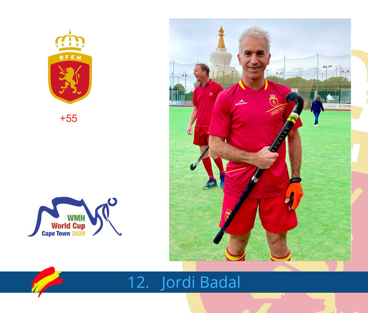 MasterHockeySp's tweet photo. Empezamos a recorrer el camino para llegar al Campeonato de Mundo en Sudáfrica 🇿🇦  #mastershockeywc2022 #hockeyspain #hockey #ciudedelcabo #redsticks55 #roadCiudaddelcabo2021 #SurAfrica2022 #redsticks #HockeyHierba #MastersWorldCup #SurAfrica #fieldhockey #hockeylife #spain https://t.co/iljNQSzCdh