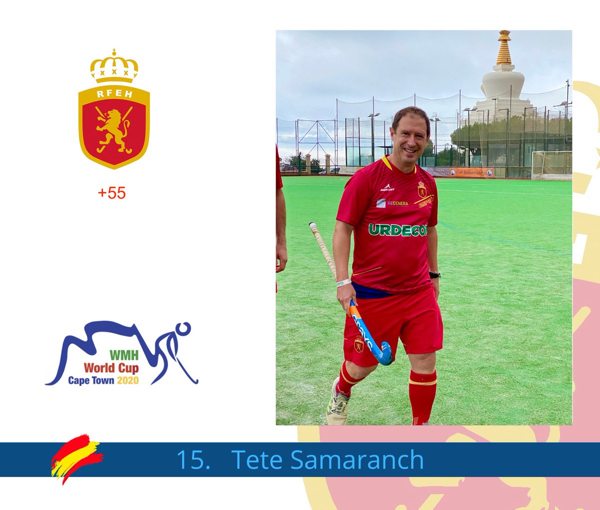 MasterHockeySp's tweet photo. Empezamos a recorrer el camino para llegar al Campeonato de Mundo en Sudáfrica 🇿🇦  #mastershockeywc2022 #hockeyspain #hockey #ciudedelcabo #redsticks55 #roadCiudaddelcabo2021 #SurAfrica2022 #redsticks #HockeyHierba #MastersWorldCup #SurAfrica #fieldhockey #hockeylife #spain https://t.co/iljNQSzCdh