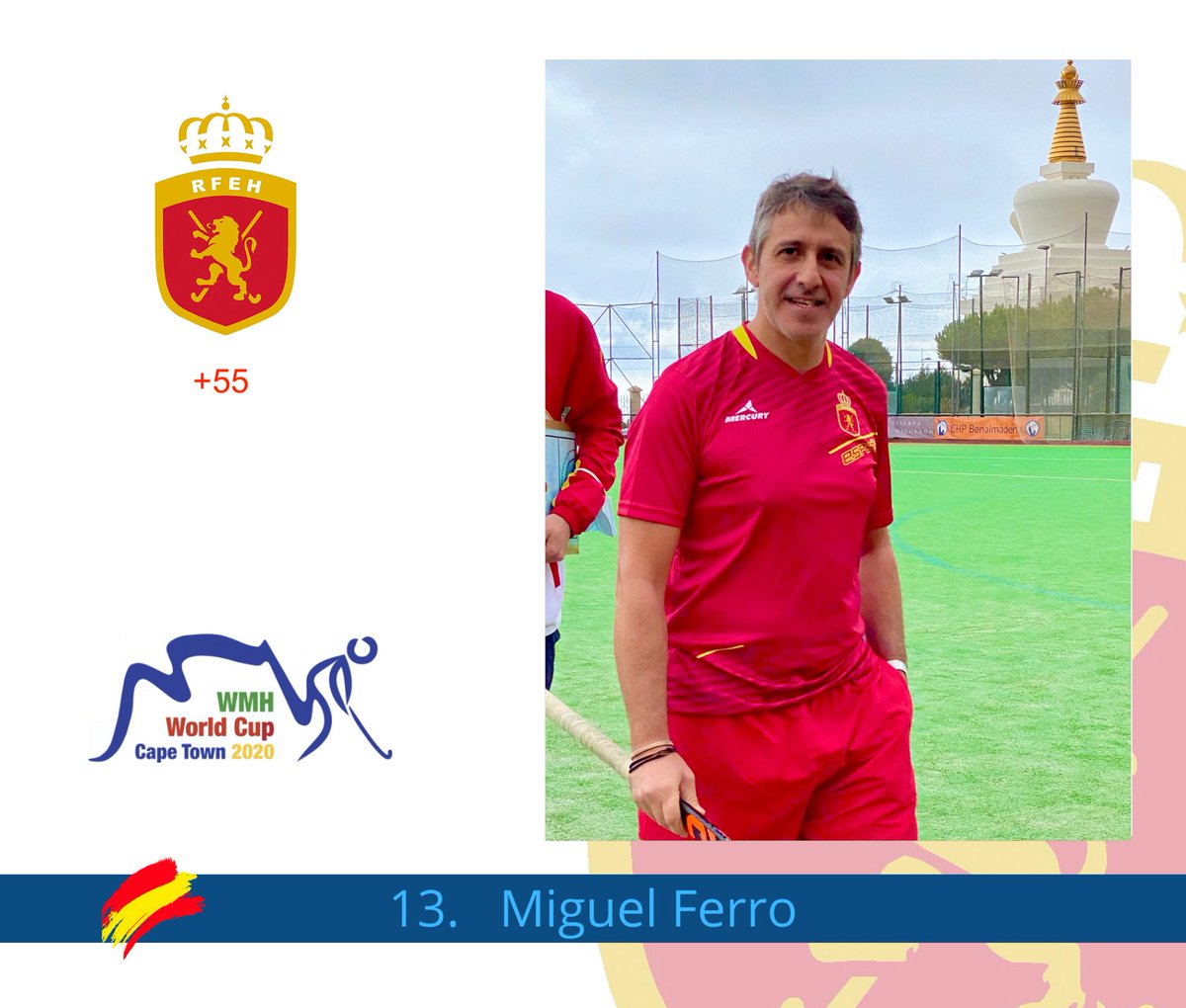 MasterHockeySp's tweet photo. Empezamos a recorrer el camino para llegar al Campeonato de Mundo en Sudáfrica 🇿🇦  #mastershockeywc2022 #hockeyspain #hockey #ciudedelcabo #redsticks55 #roadCiudaddelcabo2021 #SurAfrica2022 #redsticks #HockeyHierba #MastersWorldCup #SurAfrica #fieldhockey #hockeylife #spain https://t.co/iljNQSzCdh