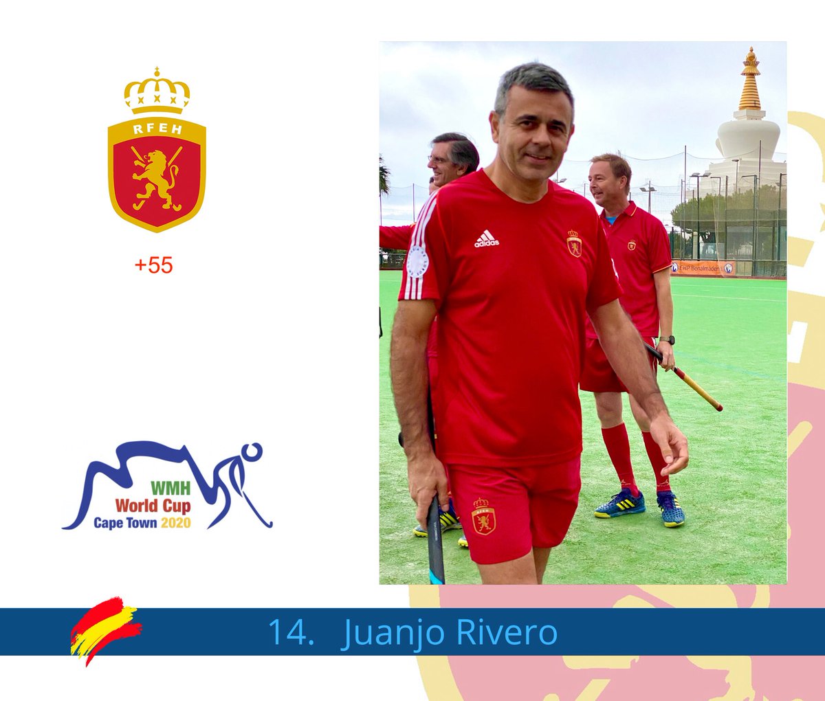 MasterHockeySp's tweet photo. Empezamos a recorrer el camino para llegar al Campeonato de Mundo en Sudáfrica 🇿🇦  #mastershockeywc2022 #hockeyspain #hockey #ciudedelcabo #redsticks55 #roadCiudaddelcabo2021 #SurAfrica2022 #redsticks #HockeyHierba #MastersWorldCup #SurAfrica #fieldhockey #hockeylife #spain https://t.co/iljNQSzCdh