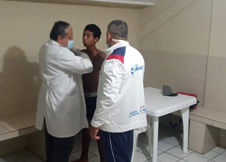 BoxeoEc's tweet photo. Se realizó chequeo Médico a Delegaciones Provinciales que hoy cumplirán con su primer combate en los #JuegosNacionales2021 https://t.co/GCxlhbDIQK
