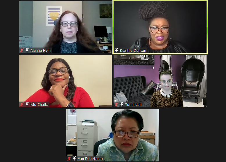 Washington_ACHs's tweet photo. Our Community Voices Panel!

Communication + System transformation + Resources and training for community members &amp; leaders + Trust building = "what is going well" in our panelists' work with ACHs. https://t.co/mA7wHFXhhX