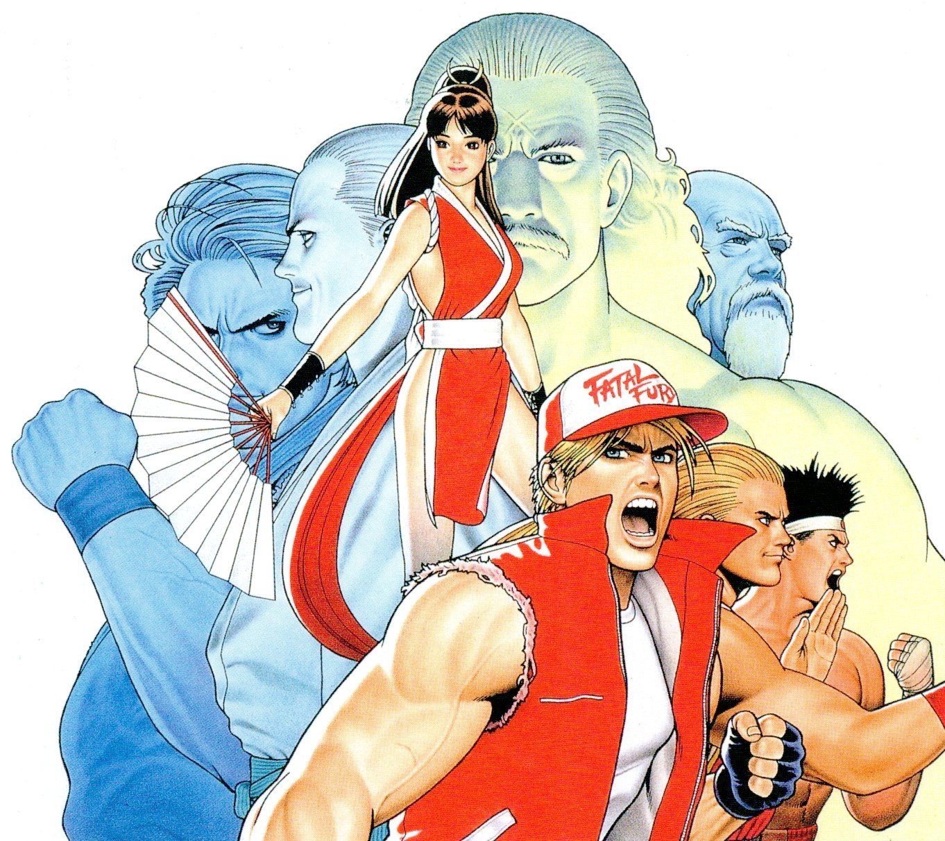 Fatal Fury Special - Character Art (by Eiji Shiroi)