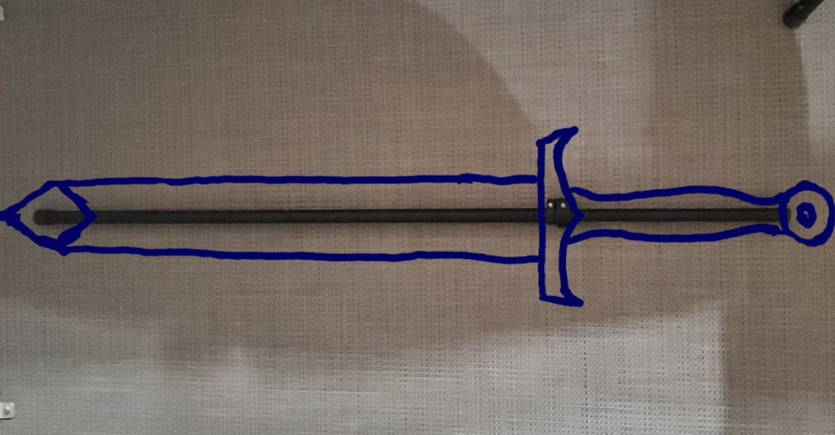 PaynefulGaming's tweet photo. My inner child never fails to turn anything it can into a sword!! (Ignore my bad phone styles drawing skills! Lol)
#innerchild #dadchild #formfam #twitchaffiliate #twitch #twitchgamer #twitchstreamer #twitchgaming #twitchcommunity #smallstreamer #streamer https://t.co/LzNDXbz1Na