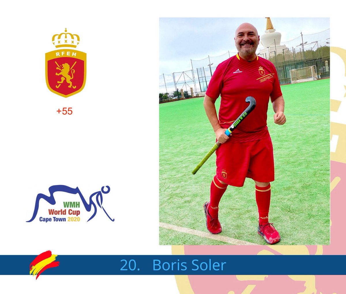 MasterHockeySp's tweet photo. Empezamos a recorrer el camino para llegar al Campeonato de Mundo en Sudáfrica 🇿🇦  #mastershockeywc2022 #hockeyspain #hockey #ciudedelcabo #redsticks55 #roadCiudaddelcabo2021 #SurAfrica2022 #redsticks #HockeyHierba #MastersWorldCup #SurAfrica #fieldhockey #hockeylife #spain https://t.co/RdILoxXIL2