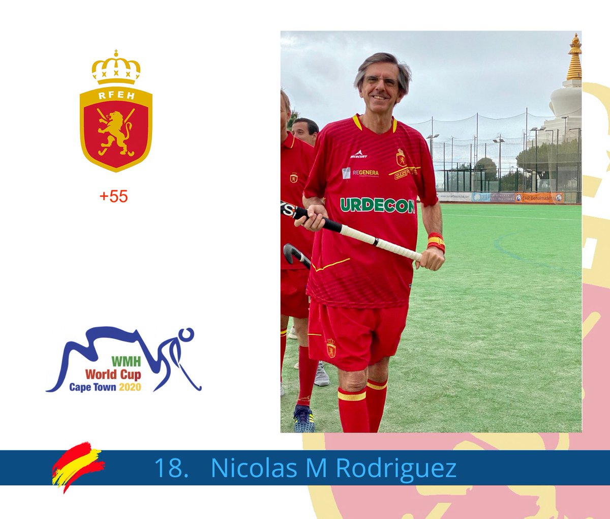 MasterHockeySp's tweet photo. Empezamos a recorrer el camino para llegar al Campeonato de Mundo en Sudáfrica 🇿🇦  #mastershockeywc2022 #hockeyspain #hockey #ciudedelcabo #redsticks55 #roadCiudaddelcabo2021 #SurAfrica2022 #redsticks #HockeyHierba #MastersWorldCup #SurAfrica #fieldhockey #hockeylife #spain https://t.co/RdILoxXIL2