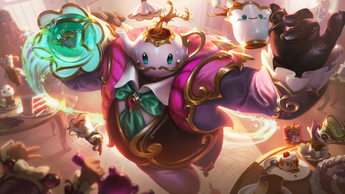 LoLUKN's tweet photo. 🫖🍰 Cafe 🧁Cutie 🍬 Bard 🍰🫖 https://t.co/L4Z1O5JFUz