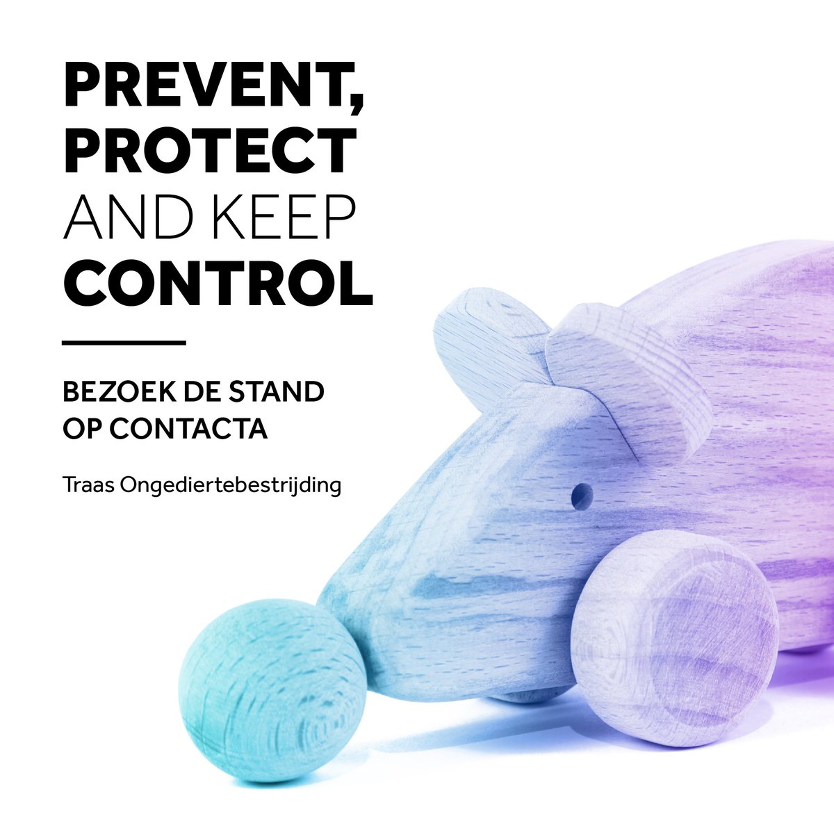 De specialisten van <a href="/traastweets/">Traas Ongediertebestrijding</a> voorkomen, bestrijden en weren al bijna 25 jaar alle soorten ongedierten met de nieuwste methodes en vakkennis. Tijdens Contacta kun je een bezoek brengen aan hun stand.🐭 Bestel gratis jouw Contacta e-ticket via: bit.ly/302l7Zt