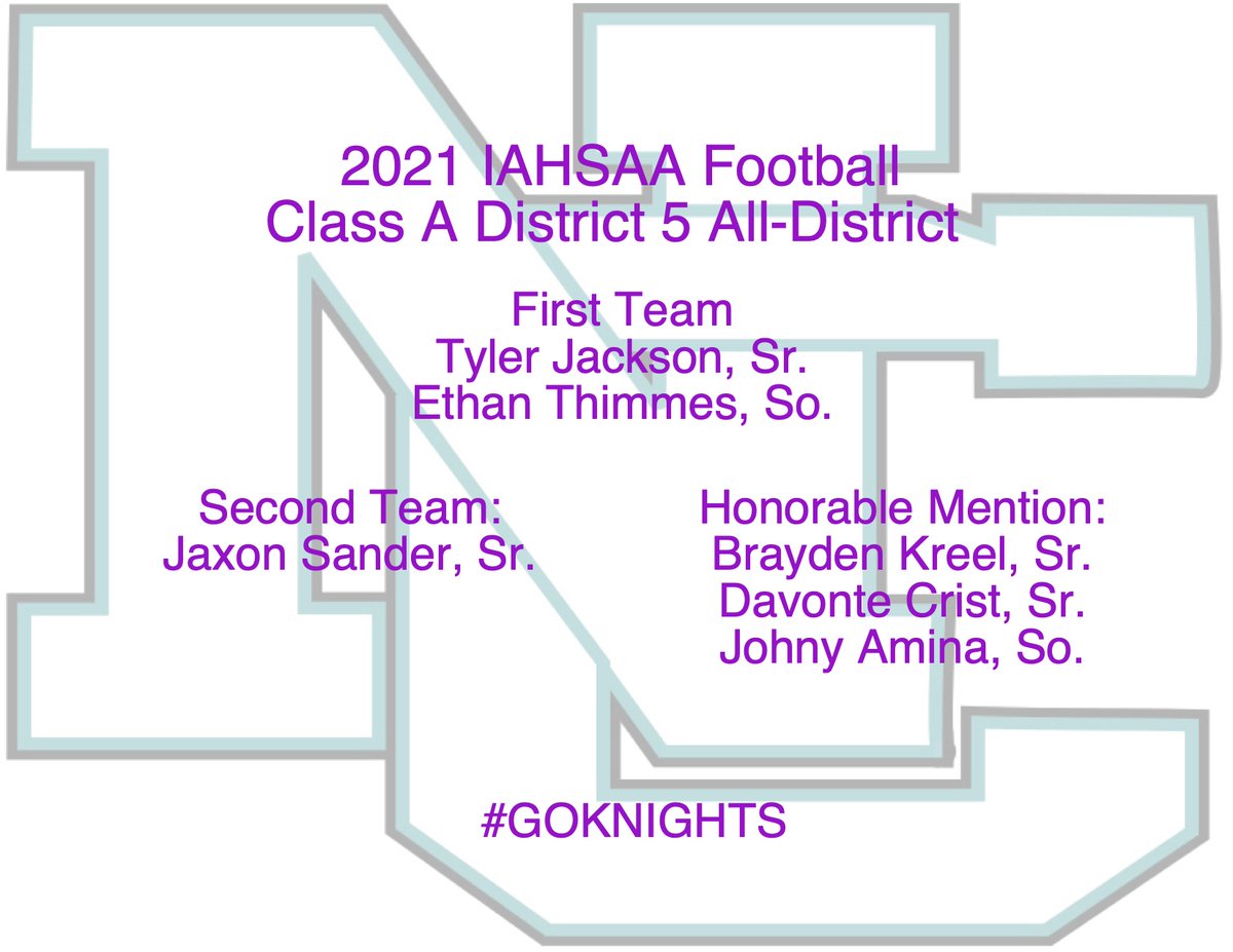 N Cedar Knights Football tweet media