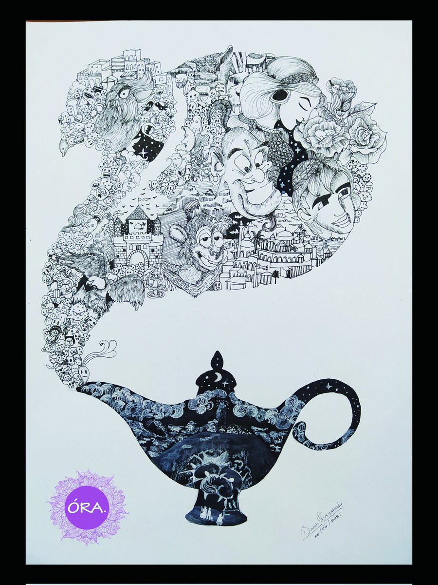 ORAartsbySarah's tweet photo. Aladin and the wonderful lamp... Story art..
#Aladin #storytelling #ArtistOnTwitter #storytime #StoryofSeasons https://t.co/AKcOWHyN69