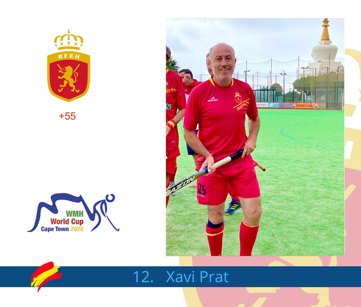 MasterHockeySp's tweet photo. Empezamos a recorrer el camino para llegar al Campeonato de Mundo en Sudáfrica 🇿🇦  #mastershockeywc2022 #hockeyspain #hockey #ciudedelcabo #redsticks55 #roadCiudaddelcabo2021 #SurAfrica2022 #redsticks #HockeyHierba #MastersWorldCup #SurAfrica #fieldhockey #hockeylife #spain https://t.co/7CtG6QvxUj