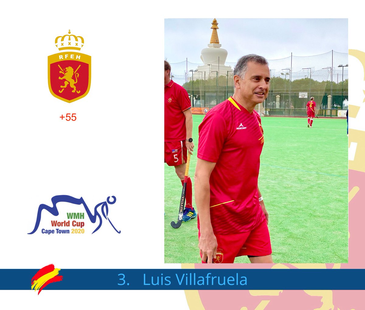 MasterHockeySp's tweet photo. Empezamos a recorrer el camino para llegar al Campeonato de Mundo en Sudáfrica 🇿🇦  #mastershockeywc2022 #hockeyspain #hockey #ciudedelcabo #redsticks55 #roadCiudaddelcabo2021 #SurAfrica2022 #redsticks #HockeyHierba #MastersWorldCup #SurAfrica #fieldhockey #hockeylife #spain https://t.co/N4DbaAoBu9