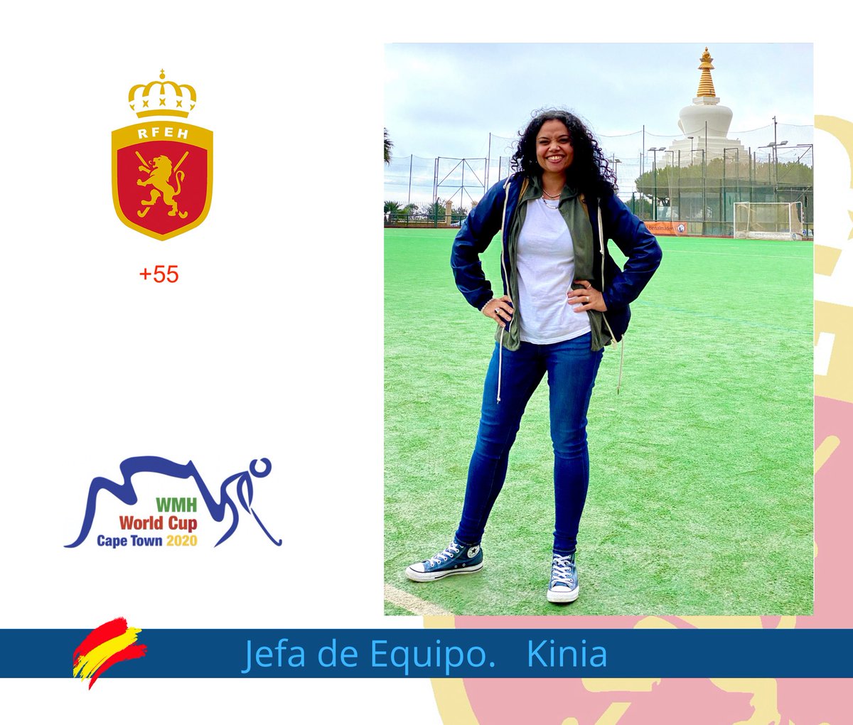 MasterHockeySp's tweet photo. Empezamos a recorrer el camino para llegar al Campeonato de Mundo en Sudáfrica 🇿🇦  #mastershockeywc2022 #hockeyspain #hockey #ciudedelcabo #redsticks55 #roadCiudaddelcabo2021 #SurAfrica2022 #redsticks #HockeyHierba #MastersWorldCup #SurAfrica #fieldhockey #hockeylife #spain https://t.co/N4DbaAoBu9