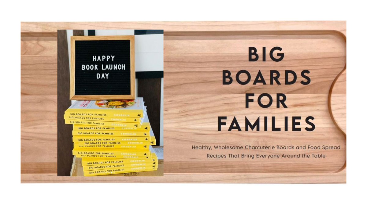 Big Boards for Families shows you how to artfully craft and serve food boards to your close friends and family. Piece together these bountiful spreads with a variety of ingredients and options that allow you and your guests to customize every dish.
ow.ly/KJHf50GEzeN