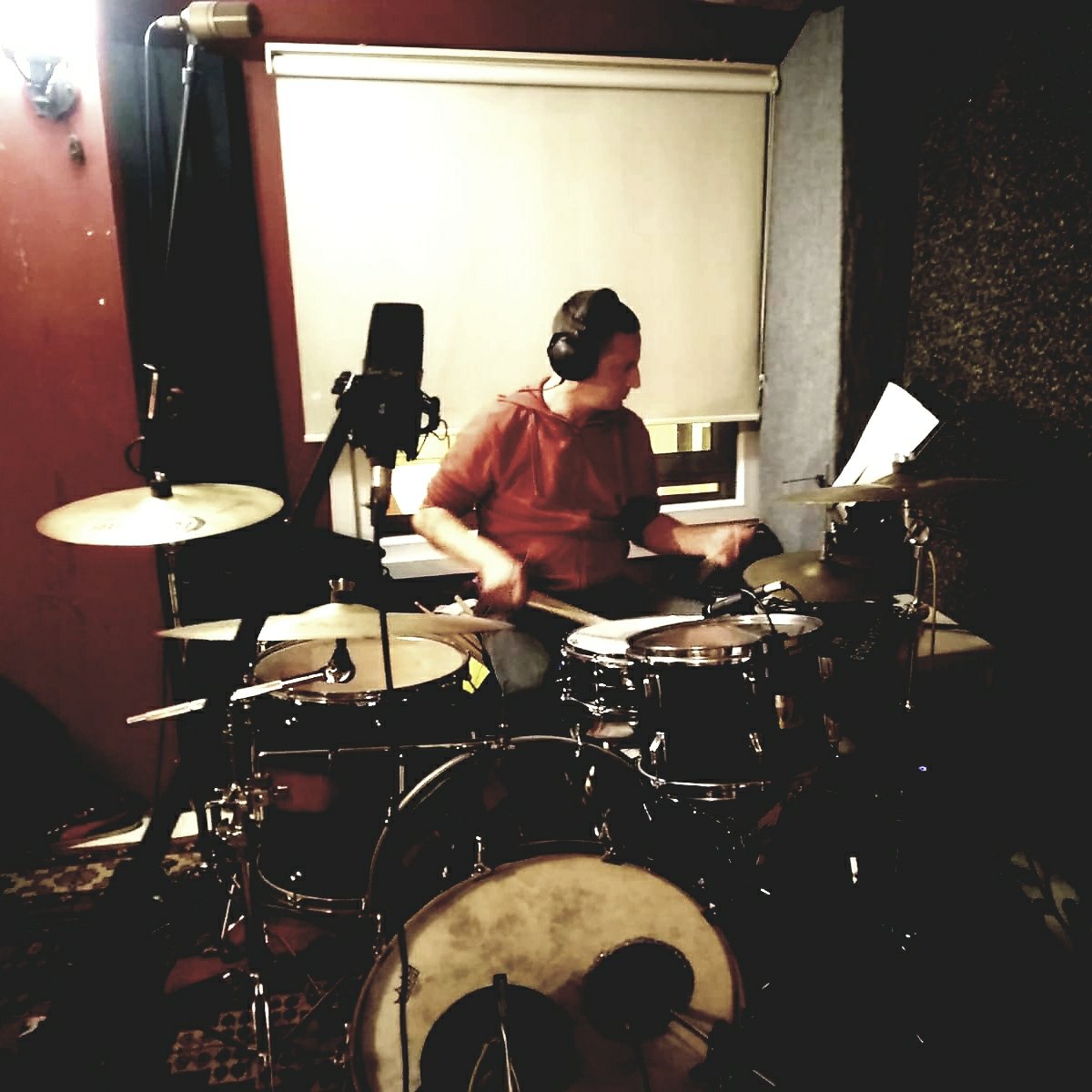 Ve yeni şarkılarımızın kayıtları başlar... 😉 #Kuytu