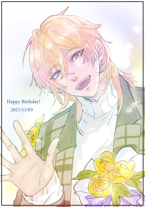 いつまでも優しい笑顔でいてください🎉🥳🎊
#羽風薫誕生祭2021 