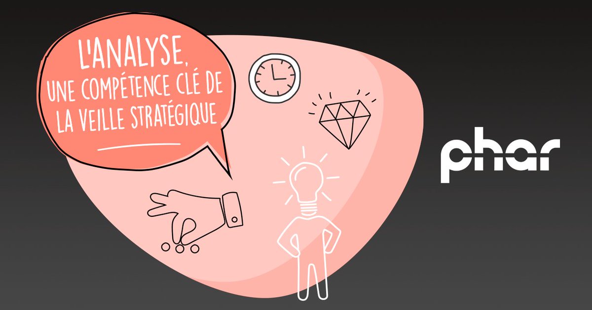 PharIntel's tweet photo. Dans le cadre de la veille stratégique, l’étape de l’analyse de l’information est souvent négligée.
Découvrez:
✨ Les limites des plateformes au niveau de l'analyse 
✨ Les compétences transversales d'un bon veilleur 
#veille, #phar, #analysedaffaires
https://t.co/WAqNzDcci9 https://t.co/Z7tvAHlCCE