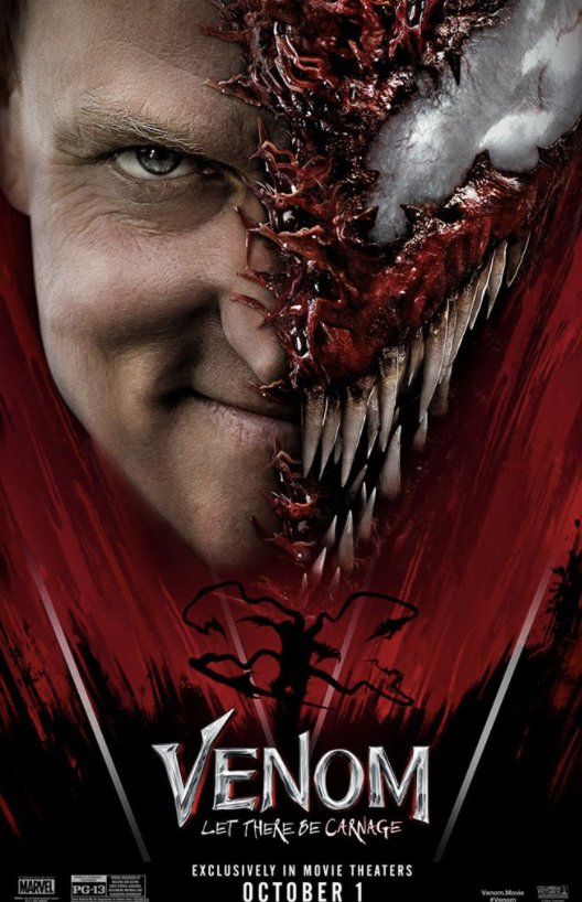 CINETOC1's tweet photo. #Venom2 #VenomLetThereBeCarnage 
Enorme respect à #andyserkis pour son Gollum &amp; son César...
Enorme respect à #TomHardy pour son Mad Max &amp; son Bane...
Enorme respect à #WoodyHarrelson pour sa contribution télé avec #Cheers &amp; #TrueDetective... 
Mais là les mecs, ce fut un carnage. https://t.co/8Saoz4GDCy