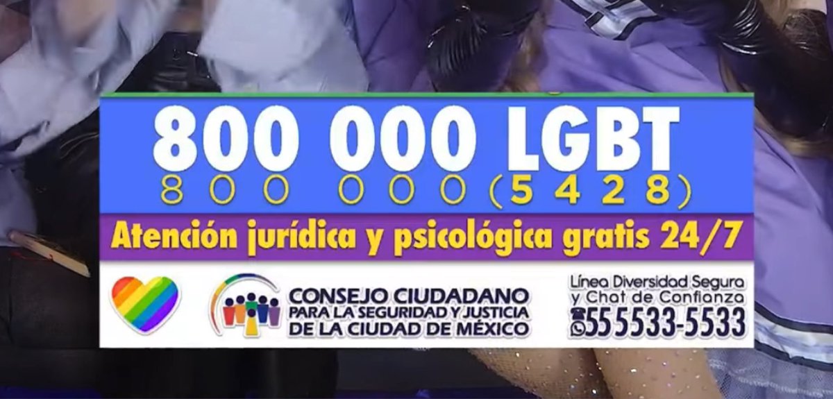 SoyFernandaBlaz's tweet photo. Aquí les dejo este número si necesitas ayuda psicológica 🧡💚💛🖤💜💙♥️ https://t.co/oJncUyEAk0